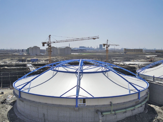 六盘水市污水池加盖膜结构工程 - 排名
